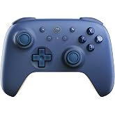8BitDo Ultimate 2C Bluetooth Controller for Switch/Switch 2, Dark Blue | Hall Joystick, Wake-up Switch, Non-linear Digital Triggers,Remappable L4/R4 Bumpers, 6-axis Motion Control/Rumble Vibration