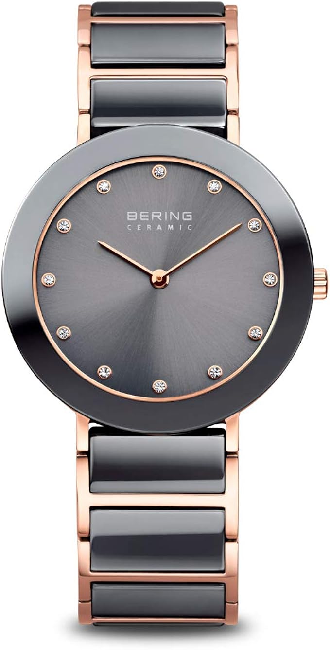 BERING Women's Analogue Quartz Watch with Stainless Steel Strap 11435