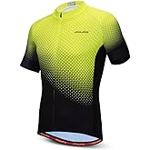 Cycling Jersey Men, Short Sleeve Mountain Bike Shirt Bicycle Clothing for Riding Biking Biker MTB Cyclist Dirt BMX Road
