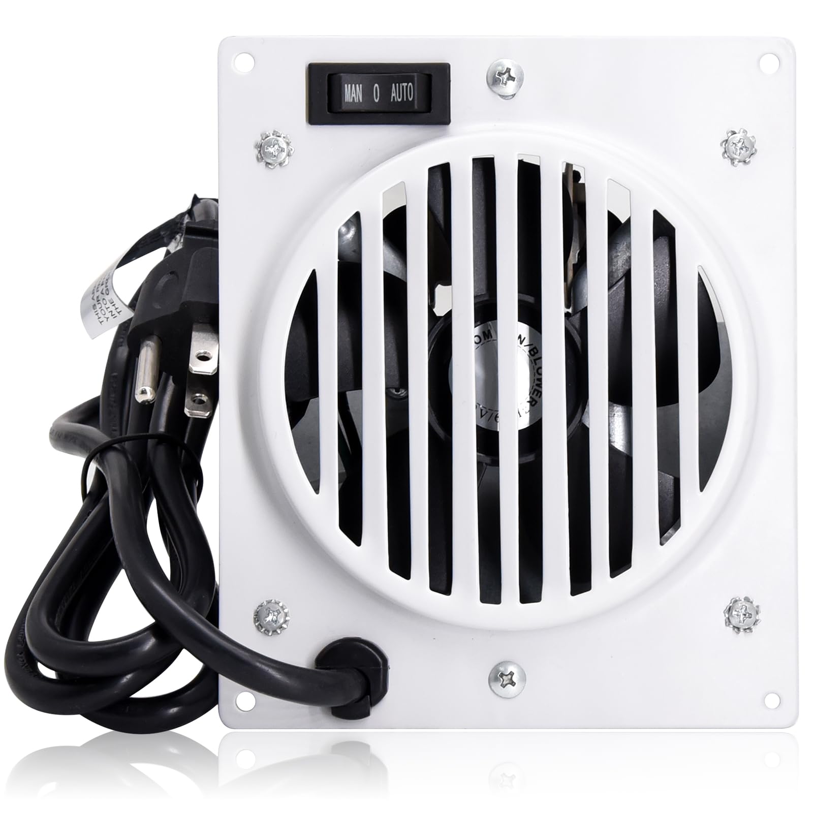Photo 1 of Hiorucet PF06-YJLF-B PF06-YJLF-F Wall Heater Blower Fan Kit for ProCom Ventless Space Heater Over 10,000 BTU with Automatic/Manual Thermostat, Replacement PF06YJLFB Vent-Free Blower Fan Accessory Kit.