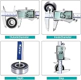 Kynup 150mm Digital Caliper Stainless Steel Large LCD Screen 3 Units view 4