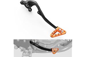 NICECNC Motorcycle Brake Pedal Foot Lever Compatible with KTM 125-450 XC XCF SX SXF 2016 125-500 XC XCF XCW SX SXF EXC EXCF TPi 6D 2017-2024,See Fitment