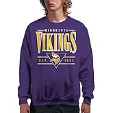 Junk Food Clothing x NFL - Unisex Adult Established Retro - Officially Licensed Crew Fleece