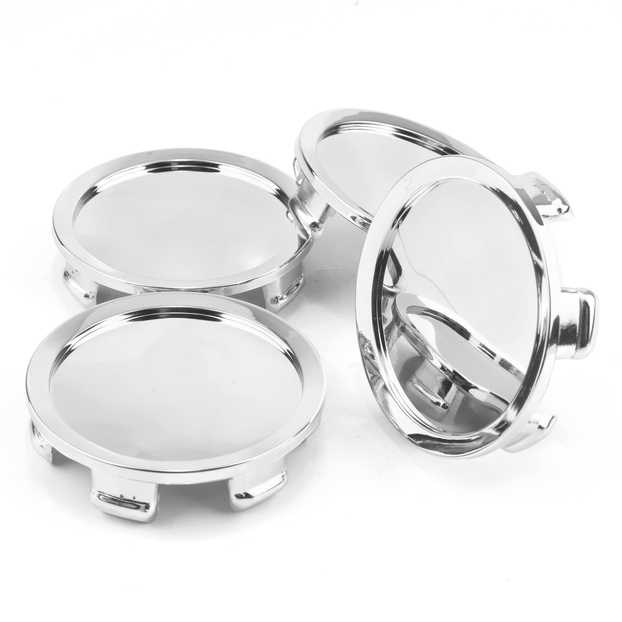 Photo 1 of RTRHINOTUNING 4PCS 75mm Wheel Center Caps Compatible with OZ Racing Superforgiata Rims M608, OD: 2.93"(74.5 mm) ID: 2.76"(70 mm) Hub Caps Chrome Center Cap for Rims