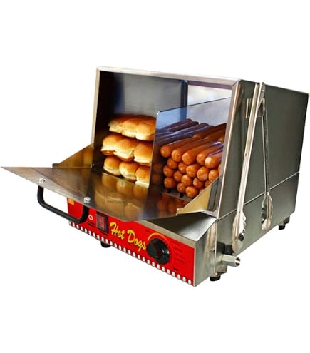 Amazon.com: Paragon Pro Series Commercial Hot Dog Steamer: Home