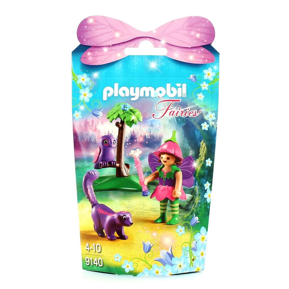 Playmobil 9140 FAiries Collectable FAiry Girl with Animal Friends, Fun Imaginative Role-Play, PlaySets Suitable for Children Ages 4+