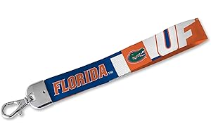 Rico Industries NCAA Standard Wrist Lanyard,Cute Wristlet Strap Keychain Holder Car Keys ID Badges Card Wallet Phone Camera