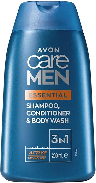 Avon Care for Men Essentials Shower & Shave 3-Piece Set 3in1 Wash Gel Balm