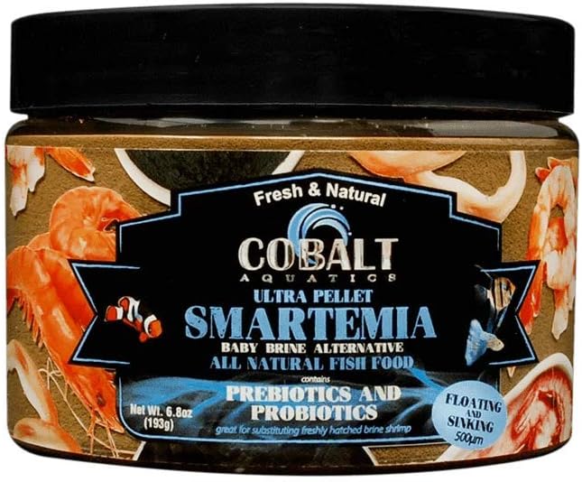Cobalt Aquatics Ultra Smartemia Floating/Sinking Granule 500 μm, 6.8 oz.