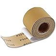 SPEEDWOX 320 Grit Sandpaper Roll Self Adhesive PSA Stickyback Sand Paper 2-3/4" Wide 10 Yard Long Sandpaper Sheets for Automo