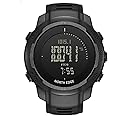 NORTH EDGE Women Men's Tactical Survival Watch – Military Digital Sport Watch with Compass Altimeter Barometer Thermometer Pedometer 50M Waterproof EL Backlight Carbon Fiber for Outdoor