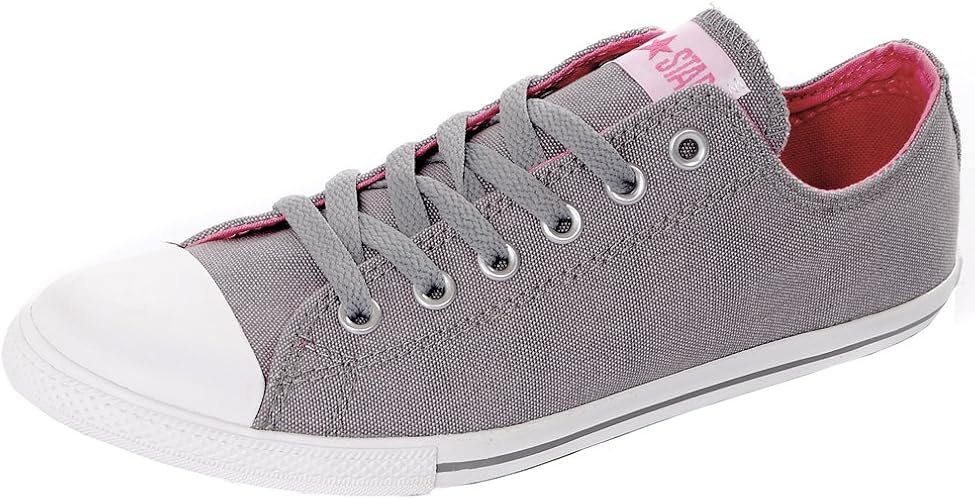 converse grey pink canvas