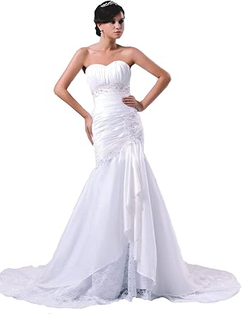 taffeta mermaid dress