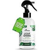 Leaf Shine Spray for Indoor Plants, Ready to Use Mist, 8oz | HiThrive Plant Cleaner for Houseplants, Makes Leaves Shiny, Vibrant, and Healthy, Removes Dust, Dirt &amp; Water Spots