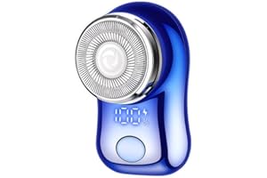 REODOLOP Mini Electric Shaver, Portable Powerful Storm Razor for Men Women, USB C Rechargeable, Battery Power Display, Lightweight Razor for Travel Office Business Trip