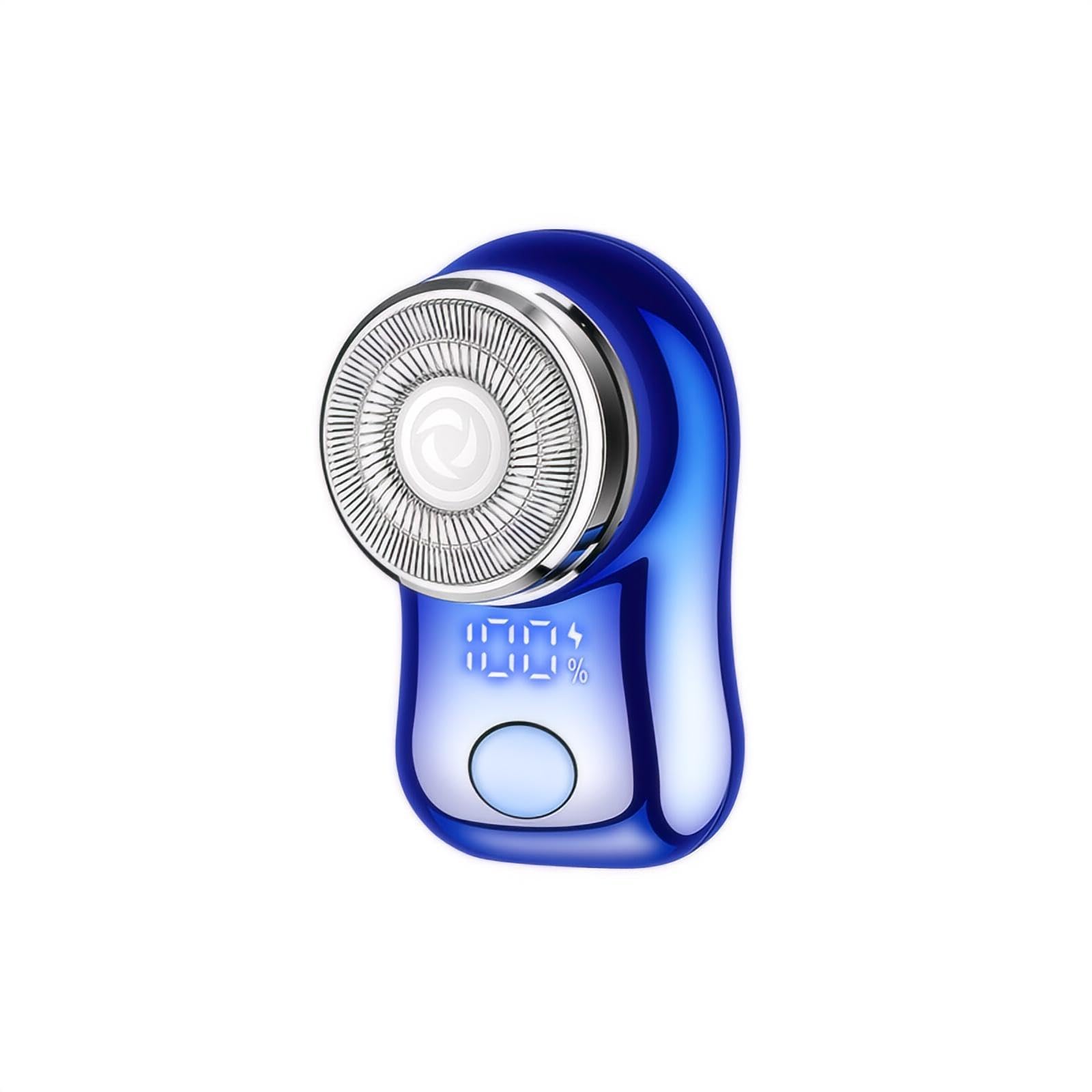 Photo 1 of Mini Electric Shaver, Portable Powerful Storm Razor for Men Women, USB C Rechargeable, Battery Power Display, Lightweight Razor for Travel Office Business Trip