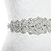 Ethereal Elegance™ Redowa Rhinestone Wedding Sash Belt