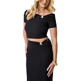 GUESS Off-Shoulder Draped Knit top