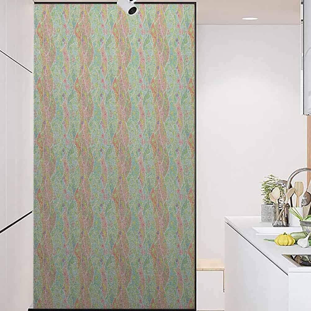 Window Films Static Window Cling Paper, Colorful Colorful