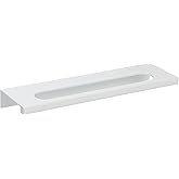 Atlas Homewares 365-WG Modern Square Tab 6-5 Inch Pull, High White Gloss
