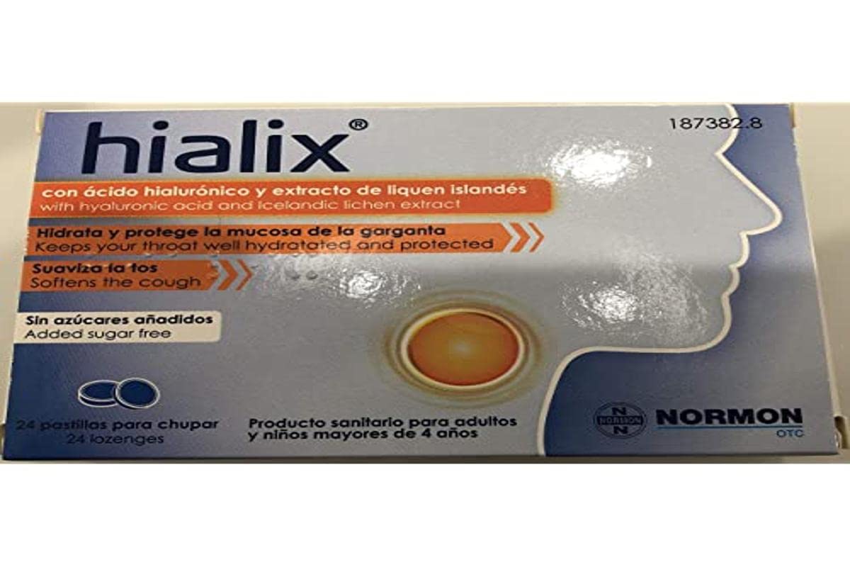 NORMON HIALIX- hydrates and Protects the Throat mucosa, Black