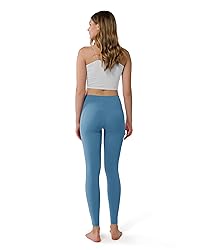 ODODOS Cross Waist Yoga Leggings for Women with