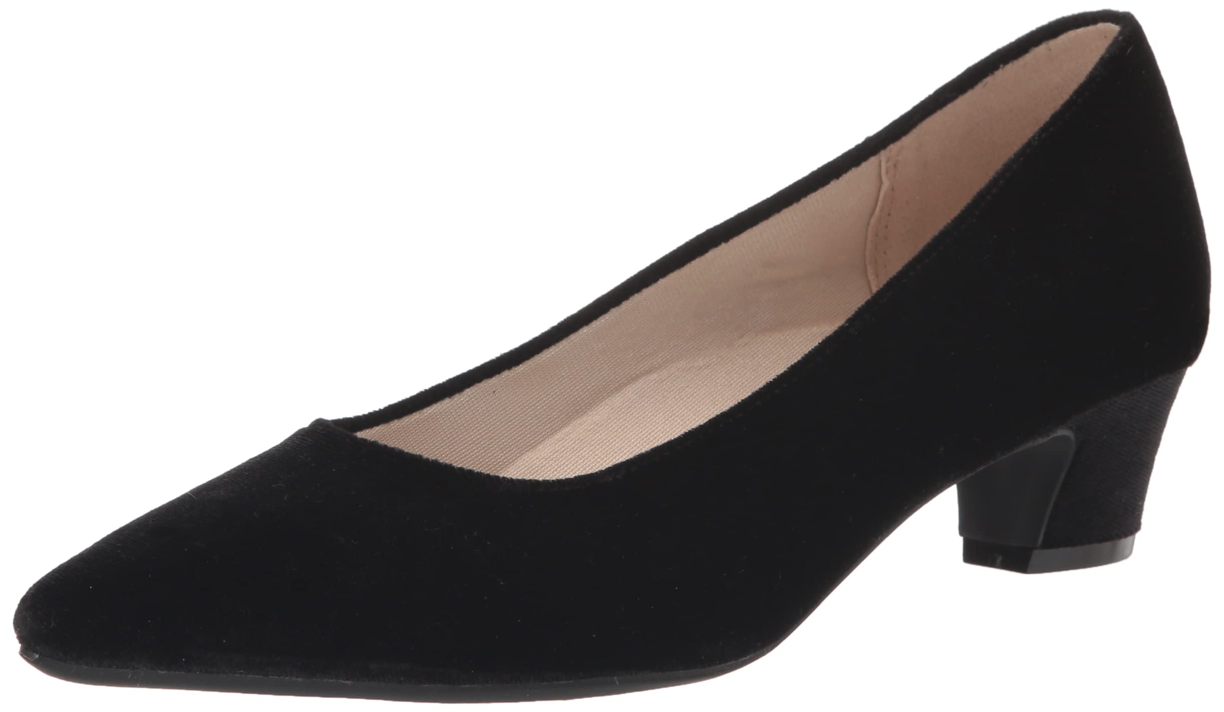 LifeStride Womens Minx Pump Black Fabric 6 W