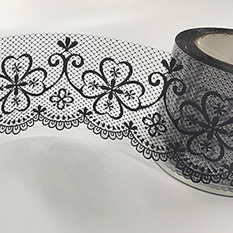 Amazon Co Jp ケイ ララ 窓ガラス フィルム 目隠し シート 幅10cm 4m単位 マスキングテープ 幅広 ラッキークローバー ブラック 壁紙 インテリア 壁紙用 シール タイル キッチン はがせる リメイクシート トリムボーダー ウォールステッカー Diy 壁紙 シール