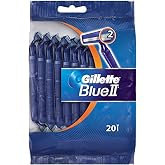 BLUE II DISPOSABLE RAZORS 20