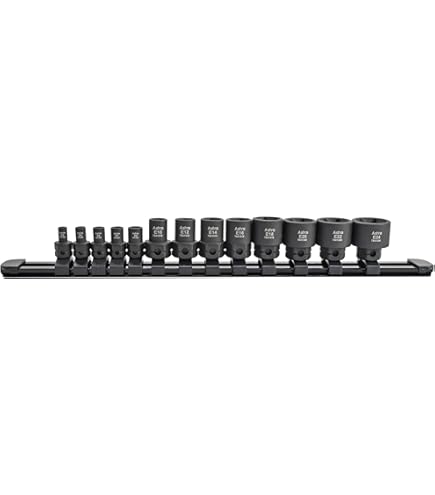 thumbnail image 2 of 78113 Metric Astro Pneumatic 13PC 1/4'' Drive Low Profile Nano Impact 2 of 12