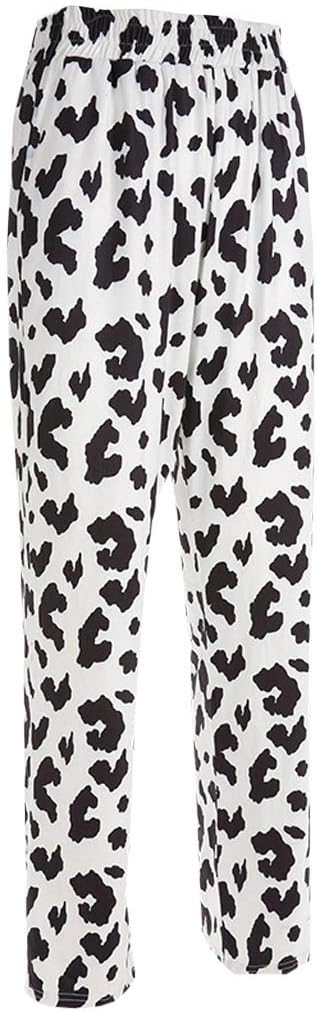 pantalon motif vache