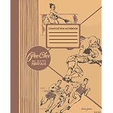 Composition Notebook: Vintage Pee Chee folder look, College rule 100 pages for note taking