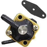Powkos Fuel Pump 18-7350 397839 | Compatible with Johnson Evinrude Outboard 6-15HP Pre 1993 Replaces 397274 391638 395091