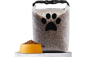 (re)zip Roll Top Pet Food Storage Bag (14-Cup) | BPA-Free, Food Grade, Pet Safe | Keeps Kibble Fresh for Camping, Dog Boarding, Weekend Getaways | Machine Washable