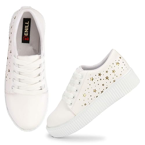 white latest shoes