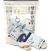 Jwellfood Instant Broth Tablets &ndash; Korean Anchovy Stock Healthy Soup Base, 20 Coins | All-Natural Ingredients, No MSG, Easy Cooking 명품한알