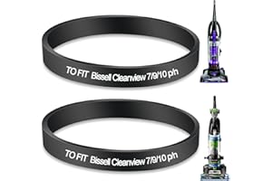 ATUOE Vacuum Belt for Bissell Style 7/9/10 P/N 3031120 2252 2254 2259 1793, Vacuum Cleaner Belts Replacement Belt for Powerforce Helix Cleanview Powerlifter Swivel Rewind, Replace Part 2031093,3031123,32074