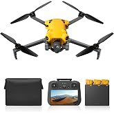 SKYROVER X1 Drone with Camera Combo with Screen Controller, 4K/60fps Video, 8K Photo, 360&deg; Obstacle Avoidance, Under 249g, 9.32-Mi Transmission, AI Night Shot, 96-Min Flight Time with 3 Batteries