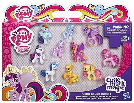My Little Pony Friendship is Magic Cutie Mark Magic Princess Twilight Sparkle & Friends Mini Collection by My Little Pony