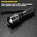 AMAZER Super Bright Tactical Flashlight Bike Light Set with Water Resistant 5 Modes Zoomable CREE LED Portable Flashlight Front Light & 3 Modes Bike Tail Light, Easy to Install Headlight and Taillight
