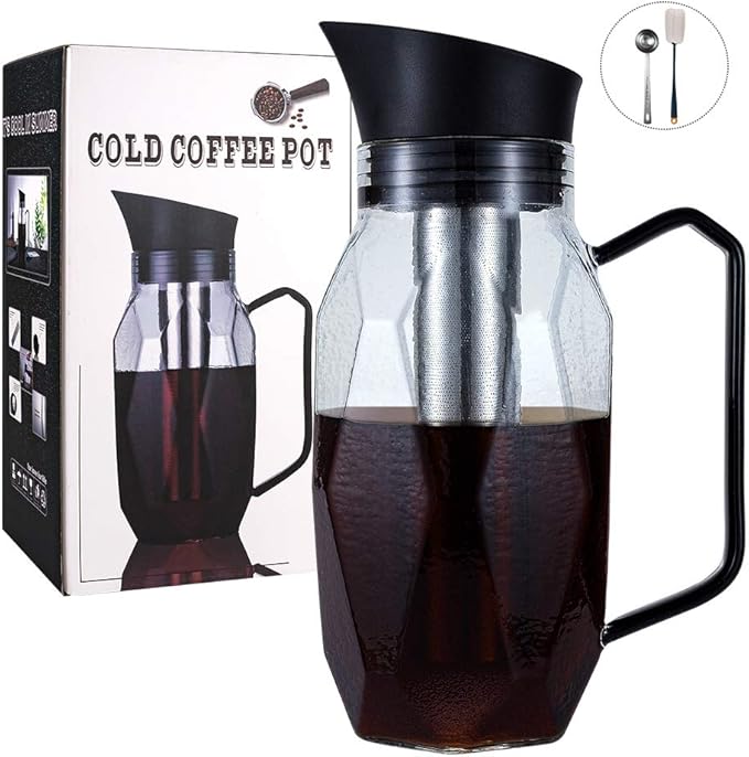Cold Brew Iced Coffee Maker, 51oz/1.5L Thick