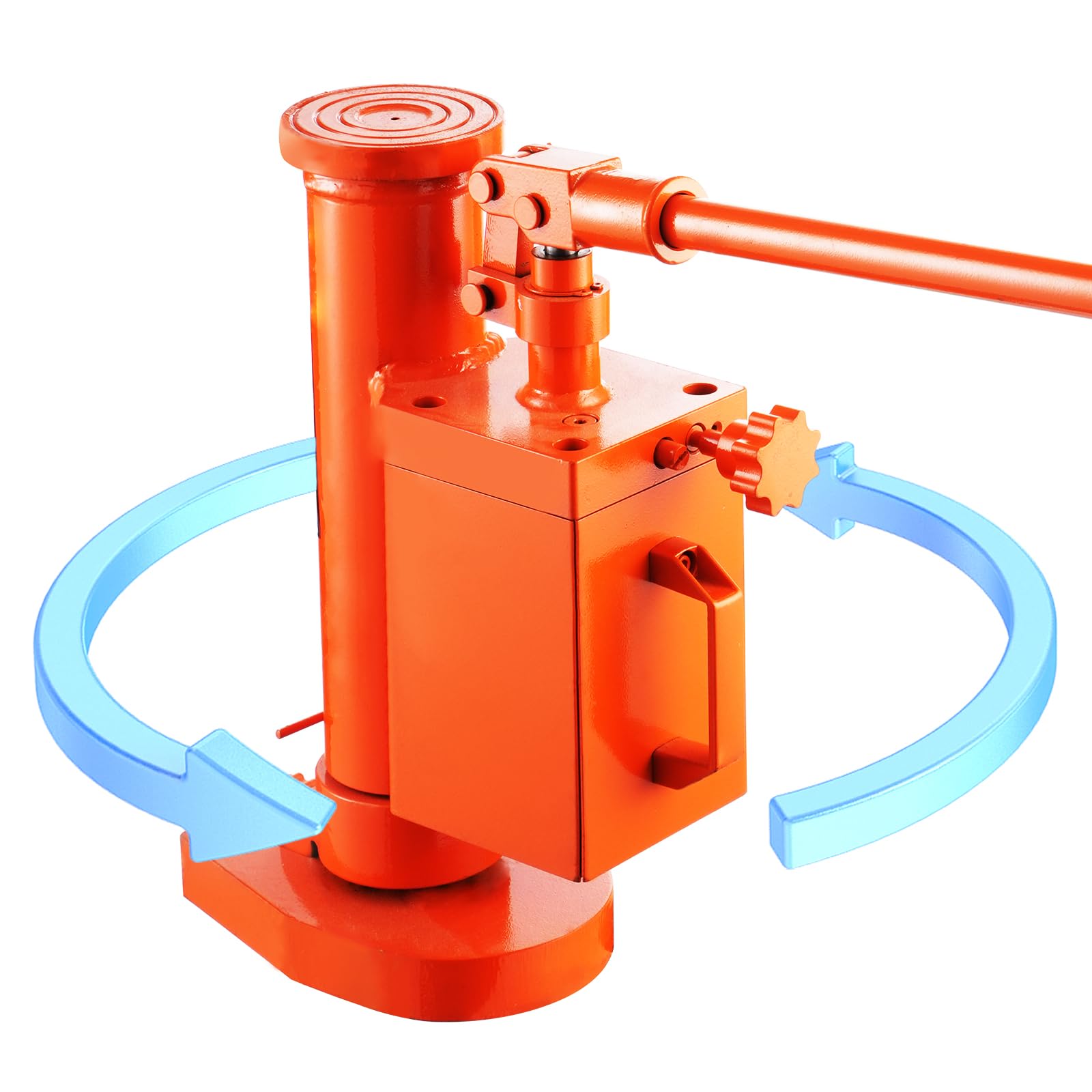 Photo 1 of VEVOR Hydraulic Toe Jack, 5 Ton On Toe Toe Jack Lift, 10 Ton On Top Lift Capacity Machine Jack, 1.0-9.1 in Toe Height, 14.6-22.4 in Top Height, 360° Rotatable Claw Jack for Machinery, Industry