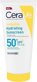 CeraVe Invisible Hydrating Sunscreen SPF 50+ 177ml for Face & Body view 8