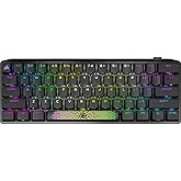 Corsair K70 PRO Mini Wireless 60% (CH-9189014-NA) Mechanical Cherry MX Speed Switch Keyboard with RGB Backlighting - Black (R
