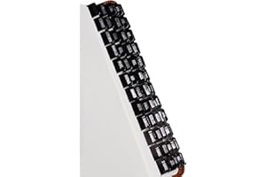 Idyllic Grace - Mini Bible Tabs, Silver Foil Lettering, Journaling, Small Bibles, Study Tool, 90 Tabs, Old and New Testament, Christian, Catholic, Apocrypha, Index Tabs, Glossy Laminated - Glorious