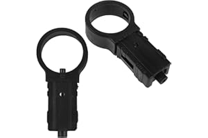 TEHAUX 2pcs Telescopic Ladder Ring Sleeves Nylon Joint Connectors 2.05" Diameter Extension Ladder