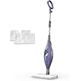 Shark Steam Pocket Mop with 2 Washable Double-sided Pads, Purple, S3501 | Lightweight, 2 Machine Washable Double-Sided Microf