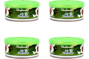 Solid Air Freshener - 4-Scents, Bathroom & Hotel - Odor Eliminating Fragrance Deodorizer (Apple Scent 4pcs)
