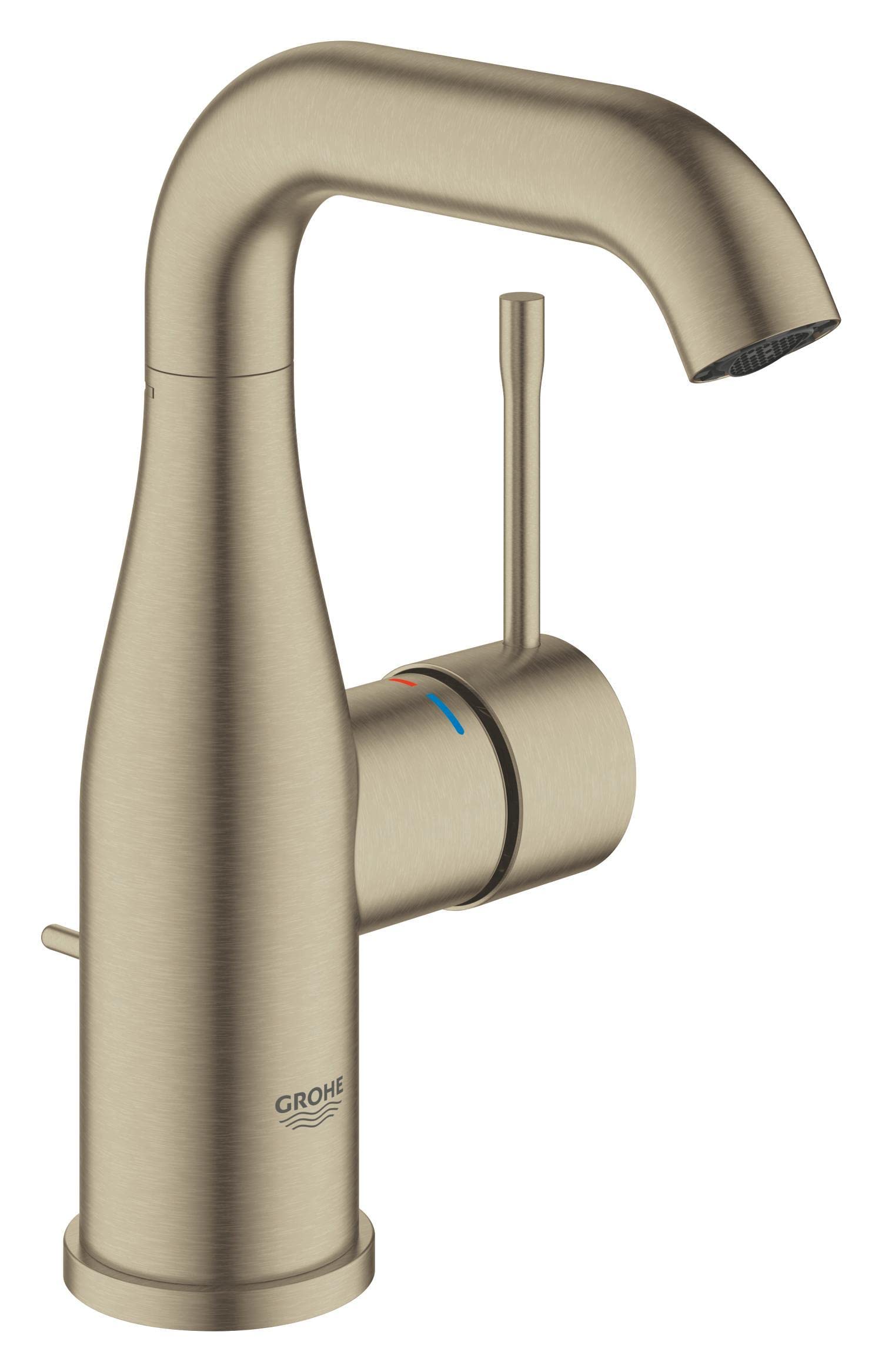 Grohe Essence New – Basin Mixer Tap 5.7L M – Brushed Nickel
