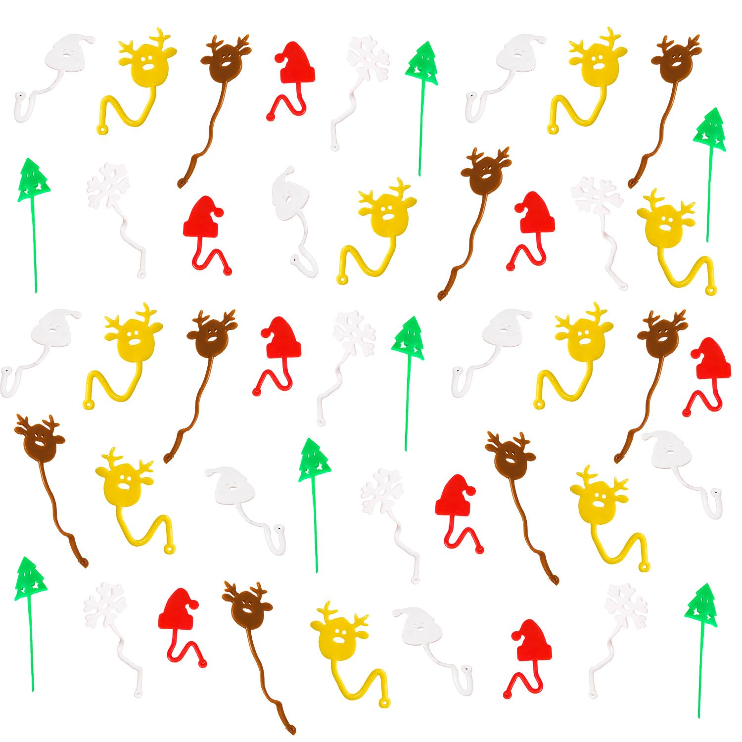 RmKbe Christmas Sticky Hands Party Favors Christmas Sticky Hands Toys Stretchy Sticky Toys Sticky Hands Party Favors for Kids (48)